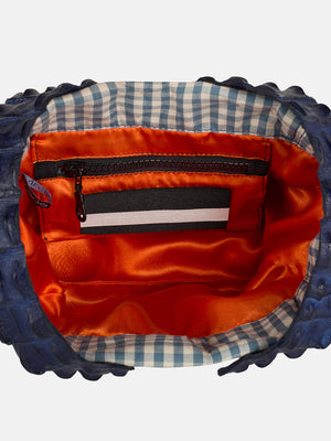 IOLE -VICHY MARINE - CROCO COBALT
