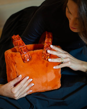 IOLE - Eco Fur Orange