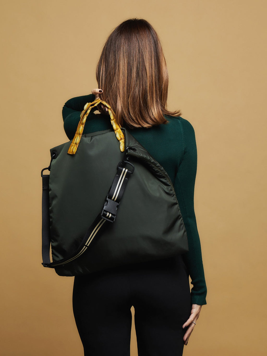 MARTINA -  Forest Green & Lemon