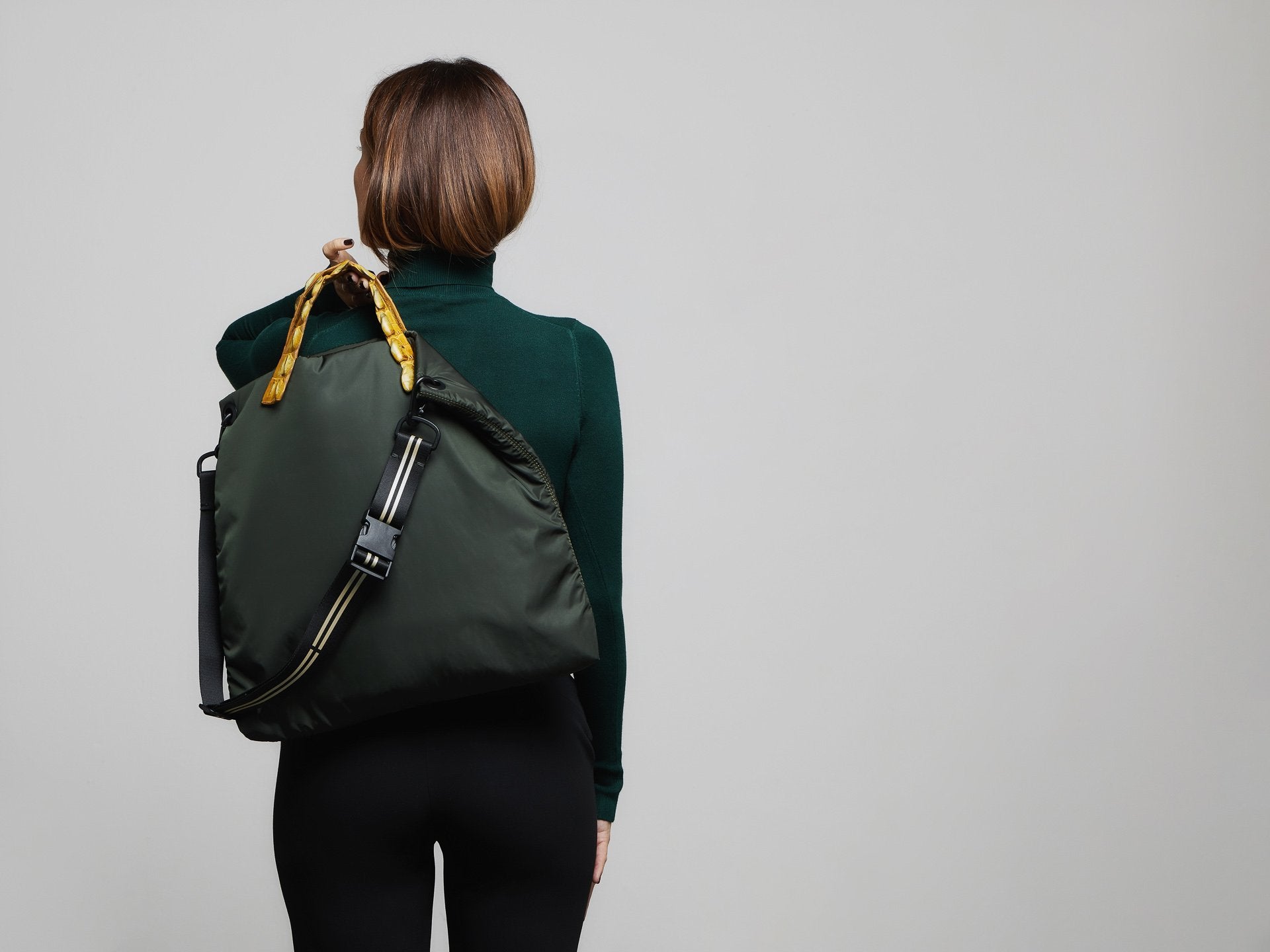 MARTINA -  Forest Green & Lemon