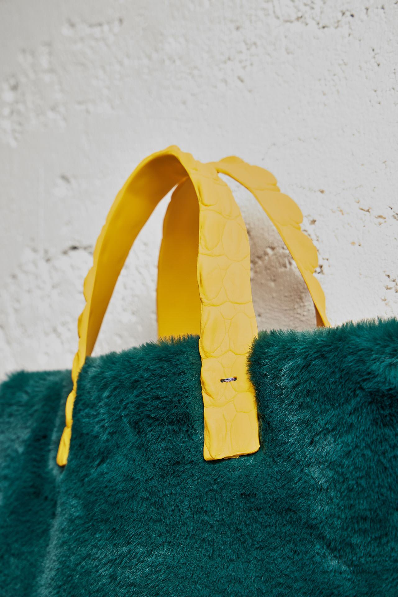 MARTINA - Eco Fur Green