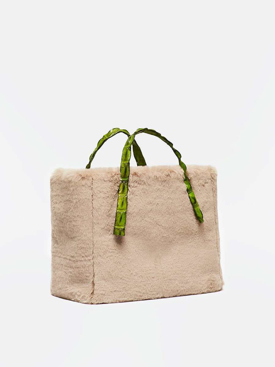 ADA - Eco Fur Beige