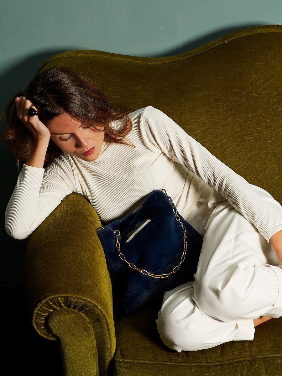 BENEDETTA - Eco Fur Night Blue