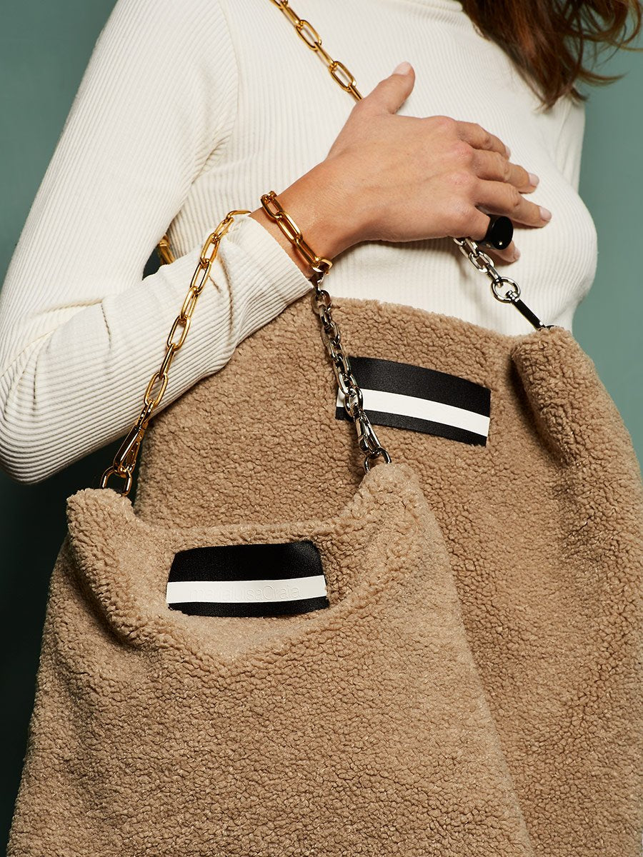 BENEDETTA - Mutton Eco Fur Taupe