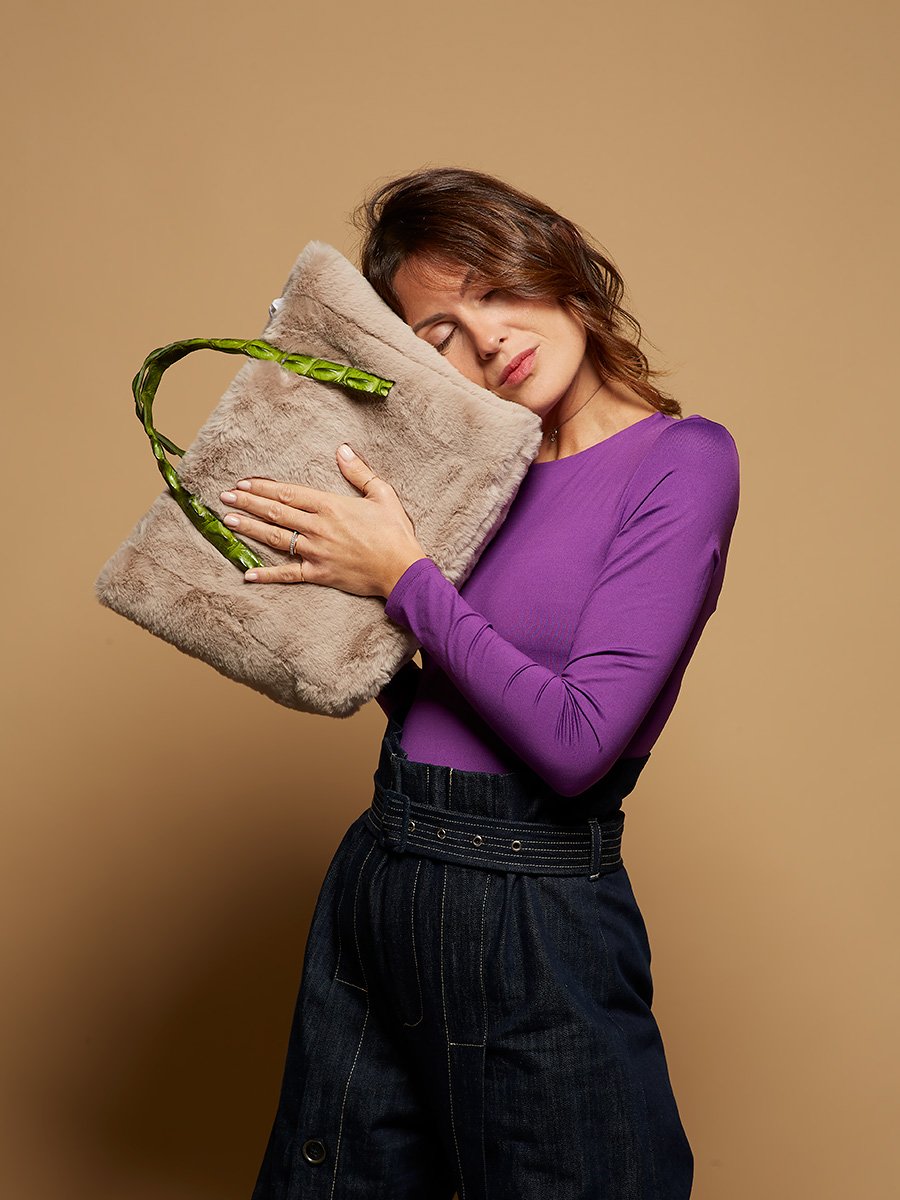 ADA - Eco Fur Beige