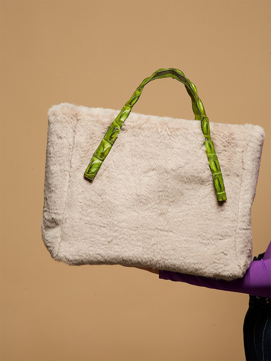 ADA - Eco Fur Beige